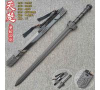 Couteau En Plastique Tang Hengdao,Lame De Samouraï Avec Gaine,Accessoires D'entraînement D'arts Martiaux - Type Plastic-Tianchu