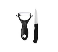 CMP Campagnolo Couteau et éplucheur Cario Céramique 16 cm Noir G