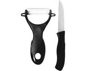 Couteau & Éplucheur Céramique Cario 16cm Noir Noir G