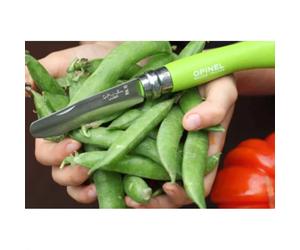 Couteau fermant N°7 bout rond Spécial Enfant OPINEL Vert Pomme