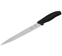 Victorinox Couteau à fileter Swiss Classic – lame flexible 20 cm acier inoxydable Noir