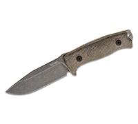 Couteau fixe Lionsteel SLEIPNER lame PVD+SW manche CANVAS VERT, Cordura M5B CVG