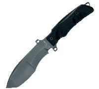 Couteau FOX FOX TRAKKER - COUTEAU SNIPER FIXE, LAME N690, MANCHE FORPRENE FX-9CM01 B