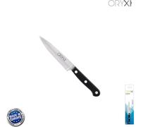 Couteau Grenoble Patatero Puntilla Lame en acier inoxydable 11 cm. Noir