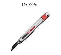 Couteau Japonais Rétractable Anti-Tremblement En Alliage De Zinc,Couteau Artisanal En Métal,Coupe-Boîte De Qualité Supérieure,École Et Bureau - Type 1pcs Knife