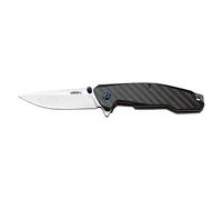 Couteau Joker Pro - Lame Acier D2 - Manche Carbone et Résine G10 - Pivot sur Roulements à Billes - 81 mm