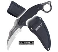 Couteau Karambit Lame Fixe Poignard Tac Force TF-FIX002SW Repliksword