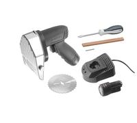 Hendi Couteau à kebab électrique sans fil 80W 0-8 mm 2600 RPM 2x2000mAh Inox