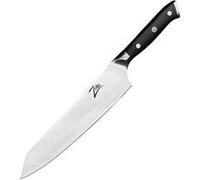 Zelite Infinity Couteau Cuisine Kiritsuke de 23 cm - Série Alpha Royale - Couteau Japonais AUS-10 Acier Damas 67 Couches - Couteau Professionnel Ultra Acéré - Couteau Chef Tranchant Extra Durable