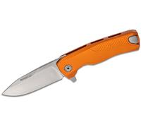Couteau Lionsteel ROK ORANGE en aluminium, RotoBlock, lame finition satinée M390 ROK A OS