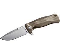 Couteau Lionsteel Solid Titanium, RotoBlock, Sleipner BRONZE avec FLIPPER SR11 B