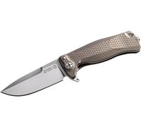 Couteau Lionsteel Solid Titanium, RotoBlock, Sleipner BRONZE avec FLIPPER SR22 B