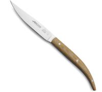 Arcos Couteau à steak 373728 – Lame en acier Nitrum 11 cm – Manche Micarta marron