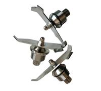 Couteau mélangeur 3 pièces, Compatible for Vitamix, VM0149 VM0127 VM0122 VITA MIX THE QUIET ONE Ensemble de lame de rechange for tasse de mélange, détachable, facile à nettoyer