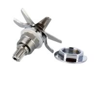 Couteau mélangeur + écrou compatible avec SJ-C253 SJ-9508 SJ-C152 SJ-9506 SJ-S252 SJ-9662 J-9668 SJ-9690E SJ-9695E SJ-9699E S30A pièce de mélangeur
