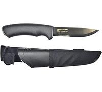 MORAKNIV Couteau fixe Bushcraft SRT – Manche caoutchouc noir, étui rigide, taille unique