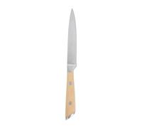 Couteau multi-usage Inox L 23.5 cm Avec manche en hêtre FSC 2 rivets