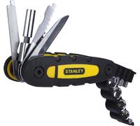 Couteau Multifonction 14 En 1 Avec Porte-Embouts, Jaune/Noir
