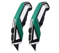 Couteau Multifonction Extensible, Ouvre-boîte Extensible À Trois Positions, Manche en Alliage de Zinc, Facile À Ranger, Livré avec 5 Lames(*2)