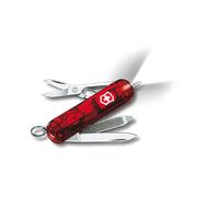 Couteau multifonction Victorinox Signature Lite rouge transparent