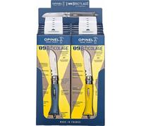 Couteau Ndeg9 Bricolage jaune et gris - présentoir de 12 pièces - OPINEL - 17657