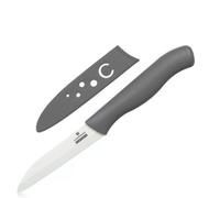 Couteau office céramique lame blanche 7 cm CERAPLUS manche noir Zassenhaus
