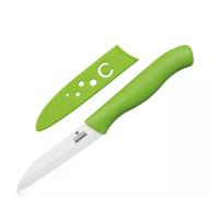 Couteau office céramique lame blanche 7 cm CERAPLUS manche noir Zassenhaus