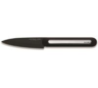 Couteau D'office Le Couteau Du Chef Silicone Manche - Lame Noir Blister Pegb Noir