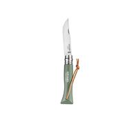 Opinel Couteau pliant N°06 Baroudeur Inox – Bague double sécurité – Vert sauge
