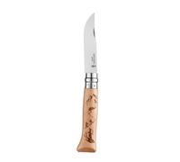 Couteau Opinel N°08 Gravé Sport Hêtre - Randonnée