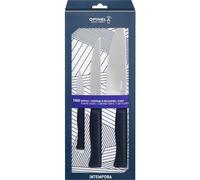 OPINEL - Coffret Trio Intempora, 1 Couteau de Chef, 1 Couteau à Découper, 1 Couteau d’Office - Acier Inox, Polyoxyméthylène, Pleine-Soie - Garantie à Vie