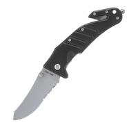 Couteau ouvrant Emergency noir