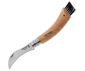 Couteau pliable pour cueillette de champignons No.8 Mushroom Opinel