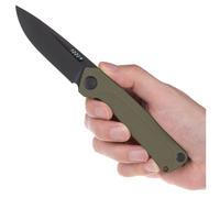 couteau pliant Acta non verba Z200 BB DLC/G10 Couleur: vert / noir