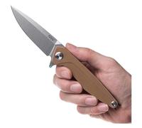 couteau pliant Acta non verba Z300 BB Stonewash/G10/Liner Lock Couleur: sable