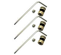 Couteau pliant avec outil de retrait de clé hexagonale - Couteaux pliants en acier inoxydable - Outil de retrait de vis - Goujon de pouce pour Buck 110 (taille : type : lot de 3)