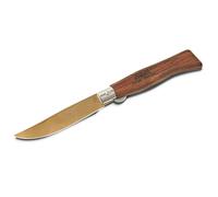 Couteau pliant avec serrure de sécurité MAM Douro 2084 Bronze Titane 8,3 cm bubinga