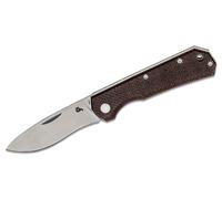 Fox Black Fox Ciol Folding Knife BF-748MIB Dark Brown Micarta couteau de poche, Denis Simonutti design