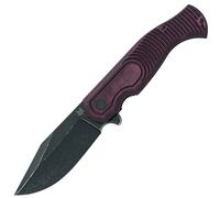 Couteau pliant Fox-Knives FOX EAST WOOD TIGER en acier inoxydable CPM-S90VN, lame noire SW, manche e