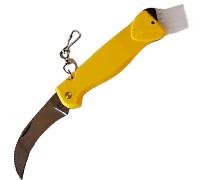 Couteau Pliant Fox Knives FOX MUSHROOM Lame en Acier Inoxydable 420C, Manche ABS Jaune 406 Y