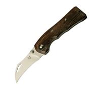 Couteau pliant Fox Knives FOX SPORA MUSHROOM, lame Sandvik 12C27, manche en eucalyptus