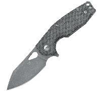 Couteau pliant Fox-Knives FOX/VOX YARU en acier inoxydable M398 avec lame SW acide, manche en toile
