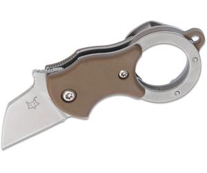 COUTEAU PLIANT FOX MINI-TA MANCHE EN NYLON CB-1.4116 LAME EN ACIER INOXYDABLE SABLÉE