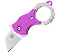 COUTEAU PLIANT FOX MINI-TA ROSE NYLON HDL-1.4116 ACIER INOXYDABLE SABLÉ BLD