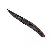 Couteau pliant Le Thiers® Liner Lock - Claude Dozorme, manches Vallernia noir-inox