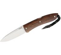 Couteau pliant Lionsteel avec lame en D2, manche en bois de Santos avec étui 8800 ST