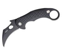 Couteau pliant Lionsteel Chemical Black lame MagnaCut, manche en aluminium NOIR LE1 A BB
