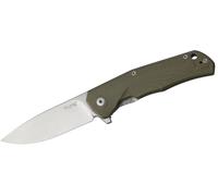 Couteau pliant Lionsteel lame M390, manche G10 VERT, IKBS, FLIPPER TRE GGR