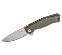 Couteau pliant Lionsteel Myto lame M390, manche en Micarta VERT MT01 CVG
