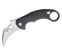 Couteau pliant Lionsteel STONE WASHED lame MagnaCut, manche en aluminium NOIR LE1 A BS